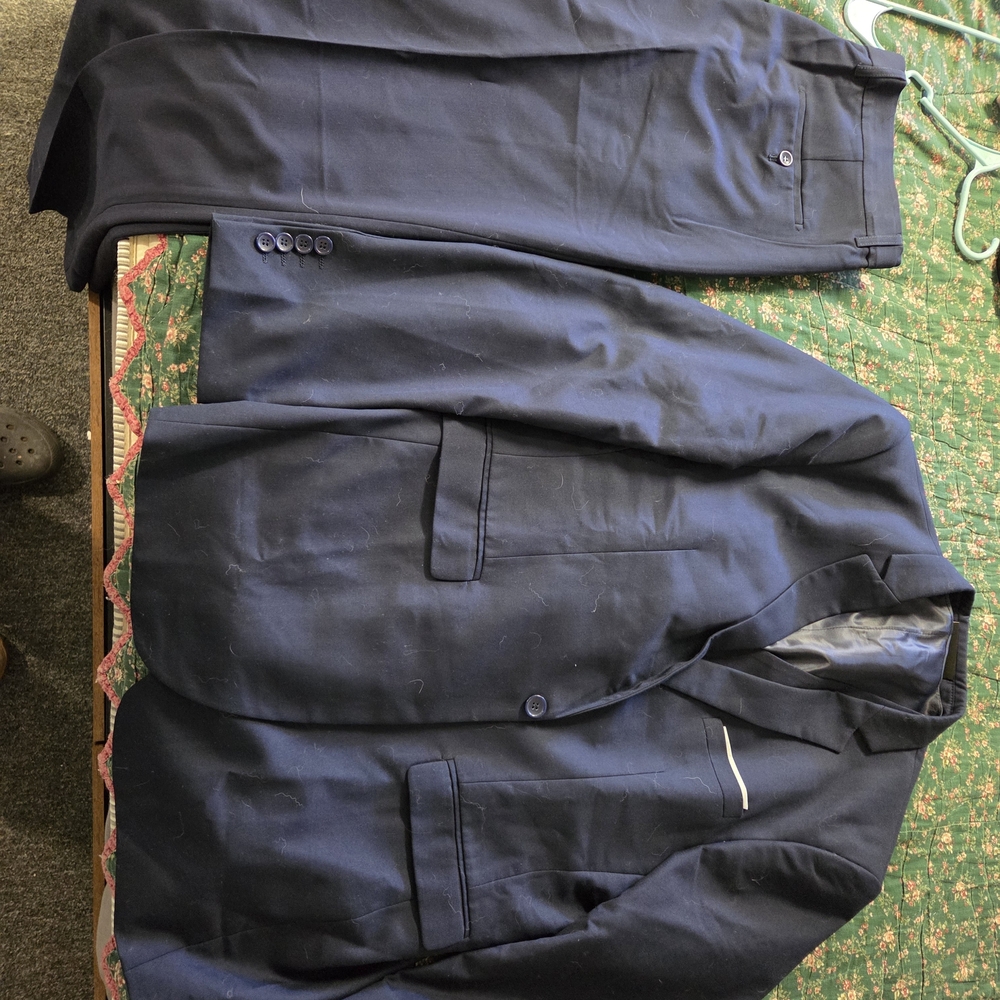 Men's Navy Suit Jacket